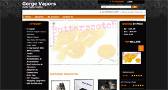 Desktop Screenshot of gorgevapors.com