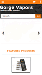 Mobile Screenshot of gorgevapors.com
